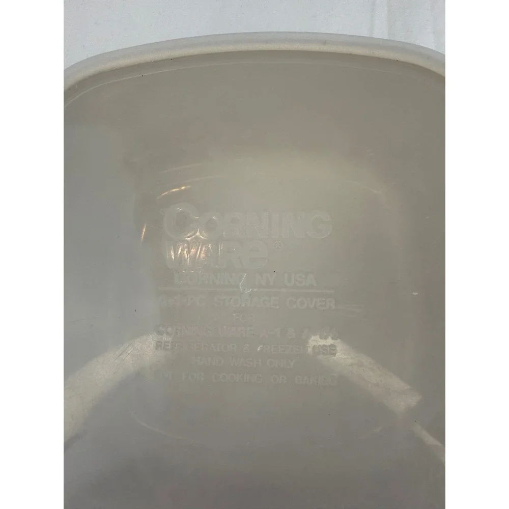 Vtg Corning Ware English Meadow 1.5L Casserole Dish A-1 1/2-B Lid Granny Cottage